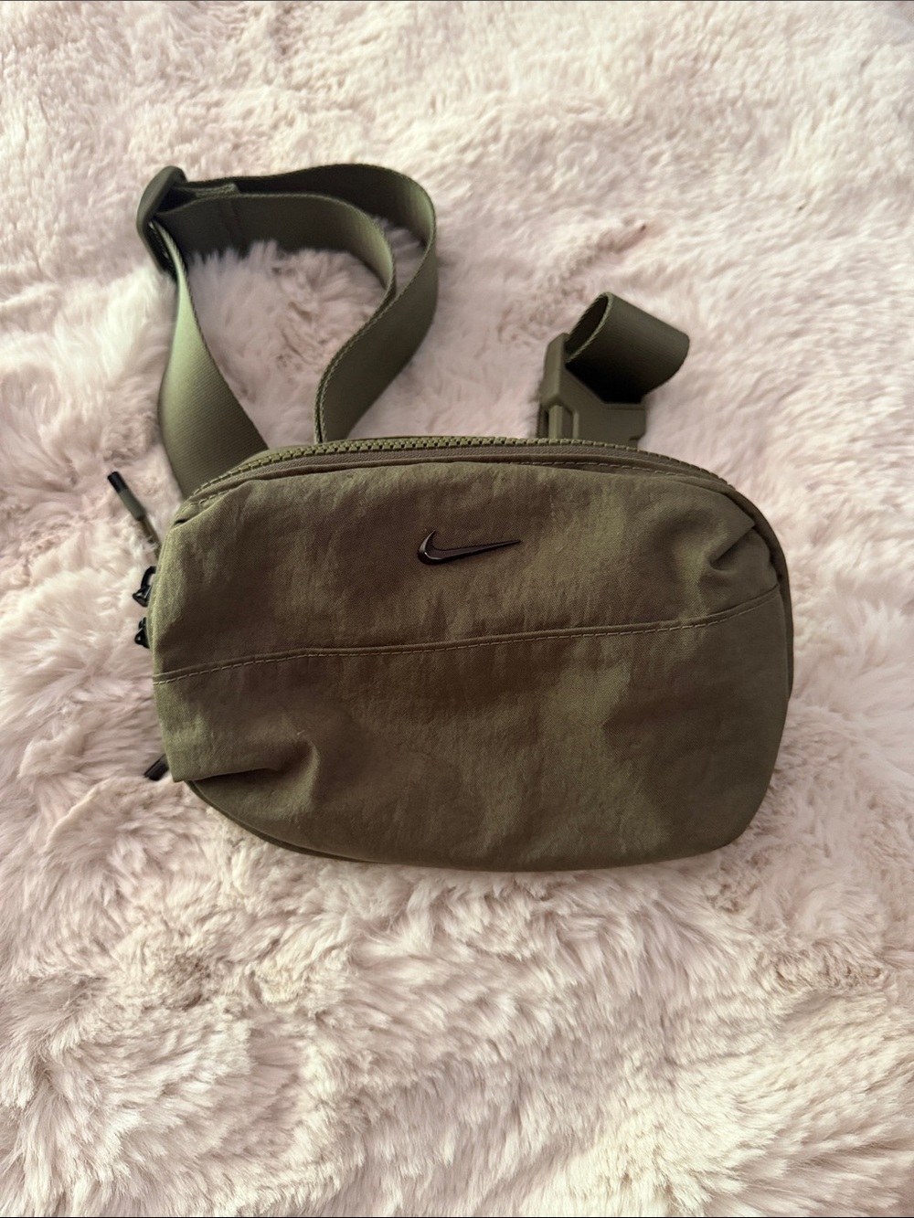 Nike Olive Crossbody Waist Pack